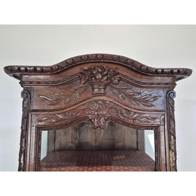 Wood Antique Norman Chest of Drawers in Oak, 1800s For Sale - Image 7 of 11