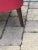 Red Cocktail Chair, 1950s For Sale - Image 9 of 10