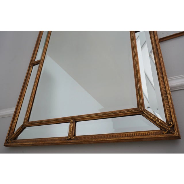 2010s Friedman Brothers Adams Style Gold Frame Mirror For Sale - Image 5 of 12