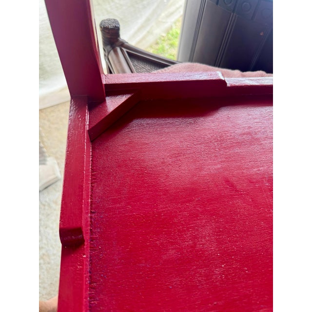 Vintage Attributed to Tommi Parzinger Large Side Occasional Drink Table For Sale In West Palm - Image 6 of 6