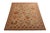 Traditional 1920s Handmade Antique Needlepoint Rug in Beige-Brown Floral Pictorial Pattern For Sale - Image 3 of 6