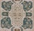 Vintage Turkish Oushak Rug Featuring Soft Ivory Field With Green 4'9 X 7'2 For Sale - Image 9 of 11