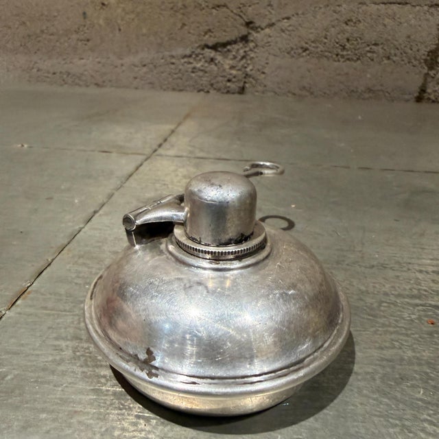 Antique Vintage Silver-Plated Alcohol Spirit Burner For Sale - Image 4 of 10