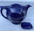 Mid-Century Modern Vintage Hall Cobalt and Silver Teapot - Model 0543p 6 Cup For Sale - Image 3 of 16