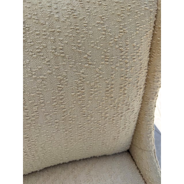 Vintage Harvey Probber Attributed Lounge Chair With Brass Handle Pull For Sale - Image 11 of 12