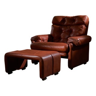 Coronado Armchair by Afra and Tobia Scarpa for B&b Italia, 1960s For Sale