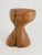 Oak Wood Sculptural Side Table by Logniture For Sale - Image 4 of 13