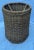 Late 20th Century California Coastal Chic Rattan Wicker Round Table With Glass Top For Sale - Image 5 of 9