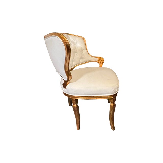 Animal Skin Mid 18th Century Louis XIII Style French Chairs - Set of 2 For Sale - Image 7 of 7