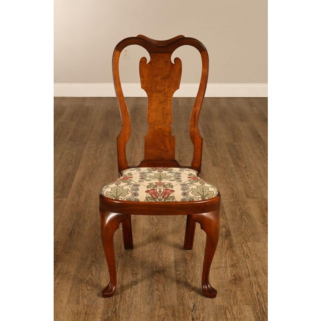 Saybolt Cleland Queen Anne Style Walnut Side Chairs, Pair For Sale - Image 13 of 18