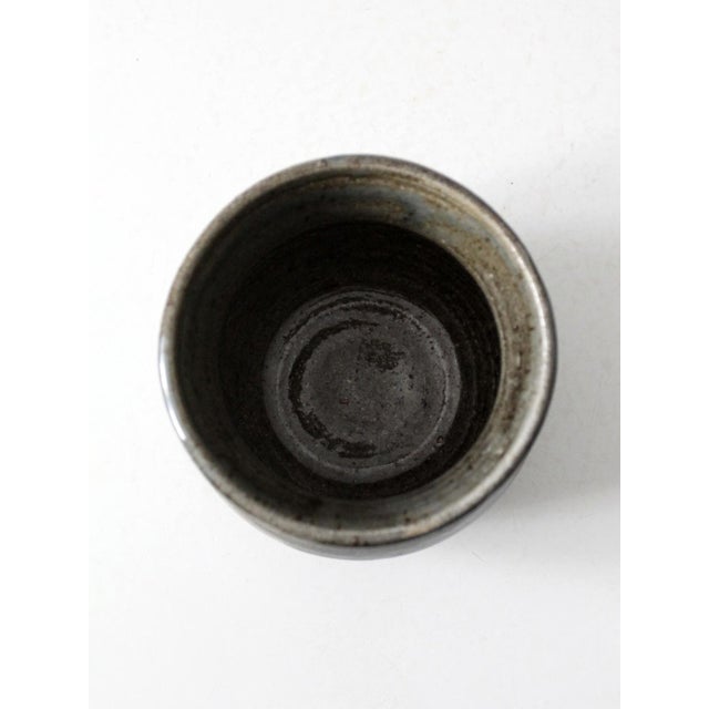 Late 20th Century Vintage Studio Pottery Vase For Sale - Image 5 of 9