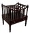 English Magazine Rack in Teak For Sale