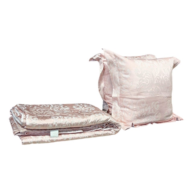 Bedspread and Cushion Set from Frette, Set of 3 For Sale
