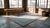 1920s Blue White Geometric Antique Indian Agra Cotton Carpet 4' X 7' Handknotted Rug For Sale - Image 11 of 11