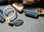 1990s Stefanie Wolf 60” Very Long Artisan Strand "Picasso" Finish Rectangular Glass Tile Bead Necklace For Sale - Image 4 of 5