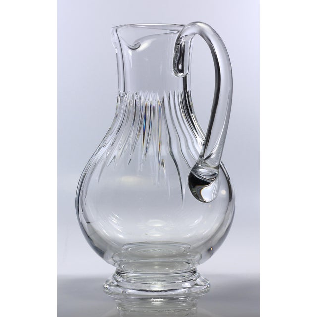 French Vintage Barware Baccarat Massena Pitcher For Sale - Image 3 of 5