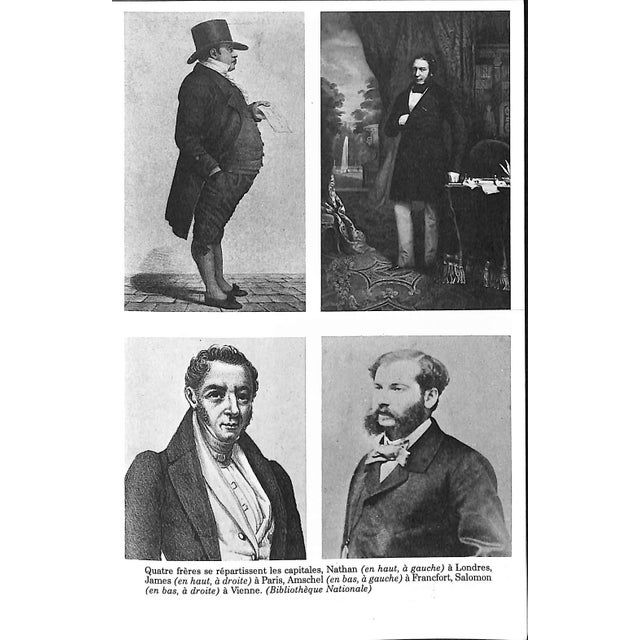 Paper "Vivre La Vigne: Du Ghetto De Francfort a Mouton Rothschild 1744-1981" 1981 Rothschild, Philippe Baron For Sale - Image 7 of 12