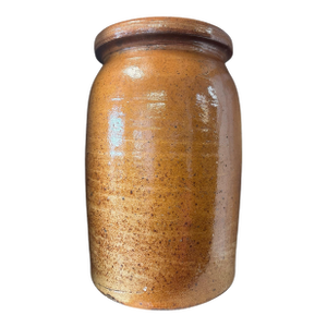 Antique Salt-Glazed Stoneware Crock 2gal