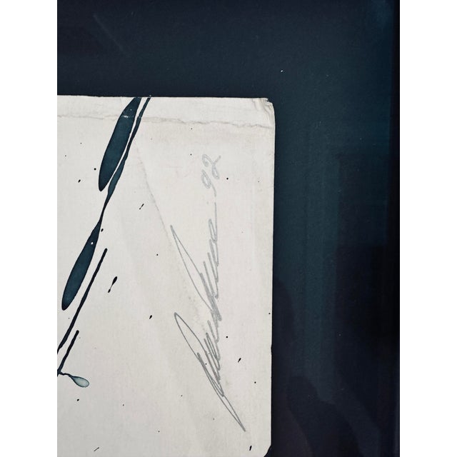 Large original abstract expressionist painting by contemporary artist Vahan Roumelian. Roumelian is an internationally...