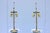 Chinese Porcelain Baluster Vase Table Lamps 19th-Century Famille Verte, a Pair For Sale - Image 14 of 17