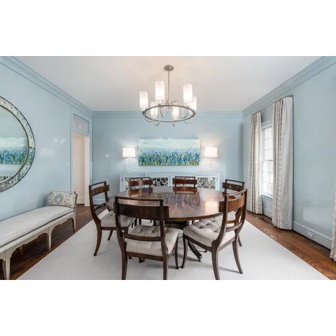 Urban Electric Co. Garrison Hang Chandelier (Model MA-9120HR) in excellent, like new condition. This fixture has been...