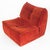 Contemporary Vintage Velvet Lounge Chair from Ligne Roset, France, 1980s For Sale - Image 3 of 13