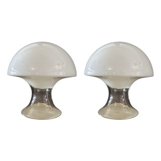 L-249 Table Lamps by Enrico Capuzzo for Vistosi, 1960s, Set of 2 For Sale