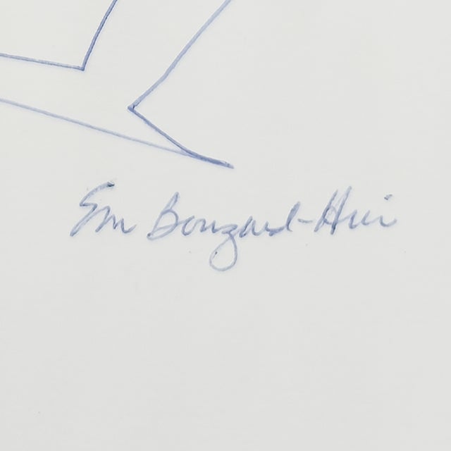 Abstract Art Folder - Eva Bouzard-Hui, C. 1990s For Sale - Image 16 of 18