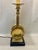 1970s Sarried, LTD Solid Brass Shell Candlestick Table For Sale - Image 11 of 13