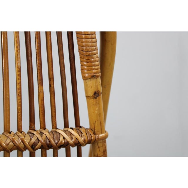 Rattan Lounge Chairs by Alan Fuchs for Uluv, Czechoslovakia, 1960s, Set of 2 For Sale - Image 4 of 18