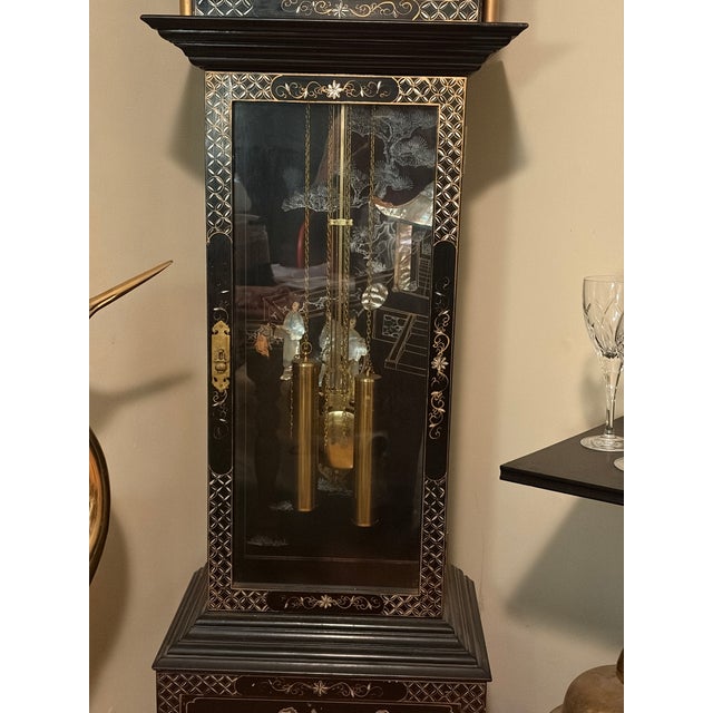 1970s 1970s Asian Grandfather Clock For Sale - Image 5 of 6