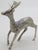 Italian Vintage Italian Handmade Genuine Silver Rare Deer Solid Figurine Detailed Sculpture For Sale - Image 3 of 9
