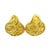 1970s Elizabeth Gage 18k Gold Sculptural Scroll Clip Earrings, A Pair For Sale - Image 16 of 17