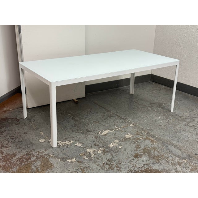 White Luciano Bertoncini for Design Within Reach Min Table For Sale - Image 8 of 12