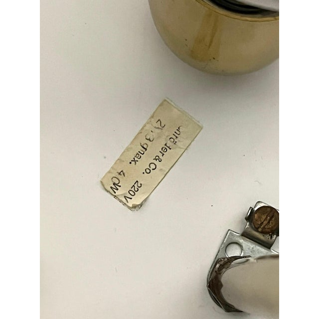 Metal Brass and Glass 3-Light Ceiling Lamp from Schröder, 1960s For Sale - Image 7 of 9