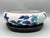 Large Cloisonné Floral Bowl With Peony Motif on Carved Wood Stand — Chinoiserie / Asian Traditional For Sale In Houston - Image 6 of 18