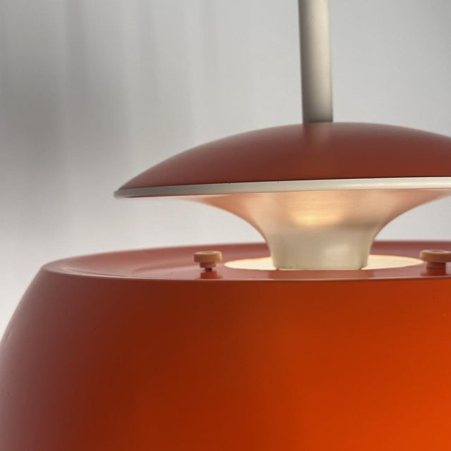 Space Age UFO Cascade Lamp in Aluminum from Temde, 1970s For Sale - Image 4 of 9