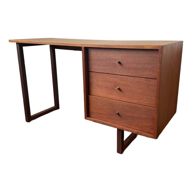 Rs Associates Danish Teak Writing Desk For Sale