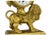 French Louis XVI Style Gilt Bronze Mantel Clock For Sale - Image 3 of 7