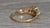 The Gallatin: Ladies Antique Signed Two Tone Gold Engagement Ring set with Diamonds For Sale In Philadelphia - Image 6 of 10