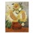 Mid 20th Century Impressionist Sunflowers Still Life Painting For Sale