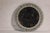 Early 21st Century Bone Inlay Black and White Round Mirror with Floral Motifs For Sale - Image 5 of 12