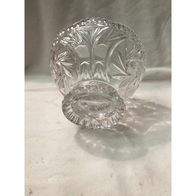 Vintage Pressed Glass Bowl For Sale - Image 4 of 4