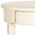 Modern Round Pedestal End Table W & Drawer, Vintage Cream For Sale - Image 3 of 5