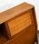 Mid Century Modern Headboard Bed Frame Full Size Cane Doors Walnut Vintage MCM For Sale - Image 9 of 11