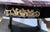 French Empire Gilt Centre Table with Lacquer Winged Maiden Legs For Sale - Image 5 of 9
