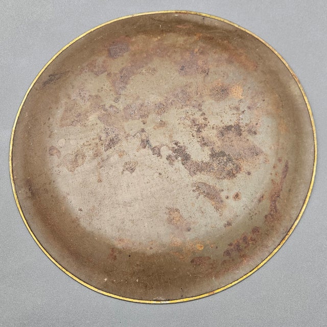 Art Nouveau Tin Plate, 1920 For Sale - Image 3 of 4