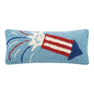 Rockets Hook Pillow, 12" x 5" For Sale