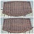 Mid-Century Modern Mid Century Modern Woven Wicker Rattan & Black Iron Bar Stools - A Pair For Sale - Image 3 of 6