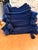 American 75 American Everhome Navy Napkins With Tassels For Sale - Image 3 of 4